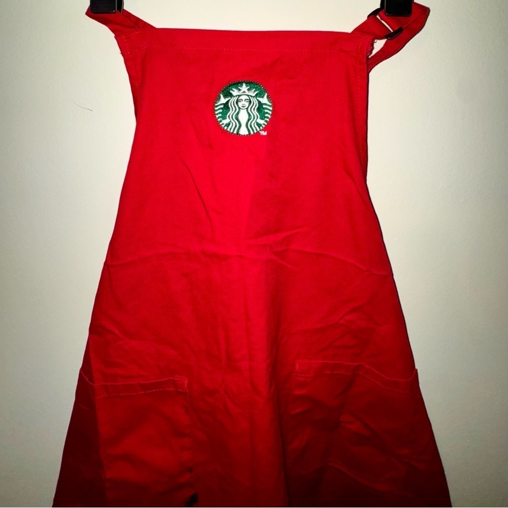 Starbucks Red Holiday Christmas Apron